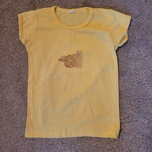 Vintage 70s kids tiger tee